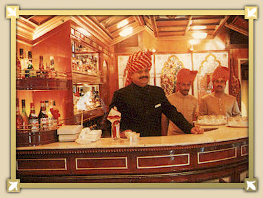 The Bar on the Palace on Wheels