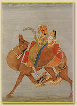 Dhola Maru - A traditional Indian painting